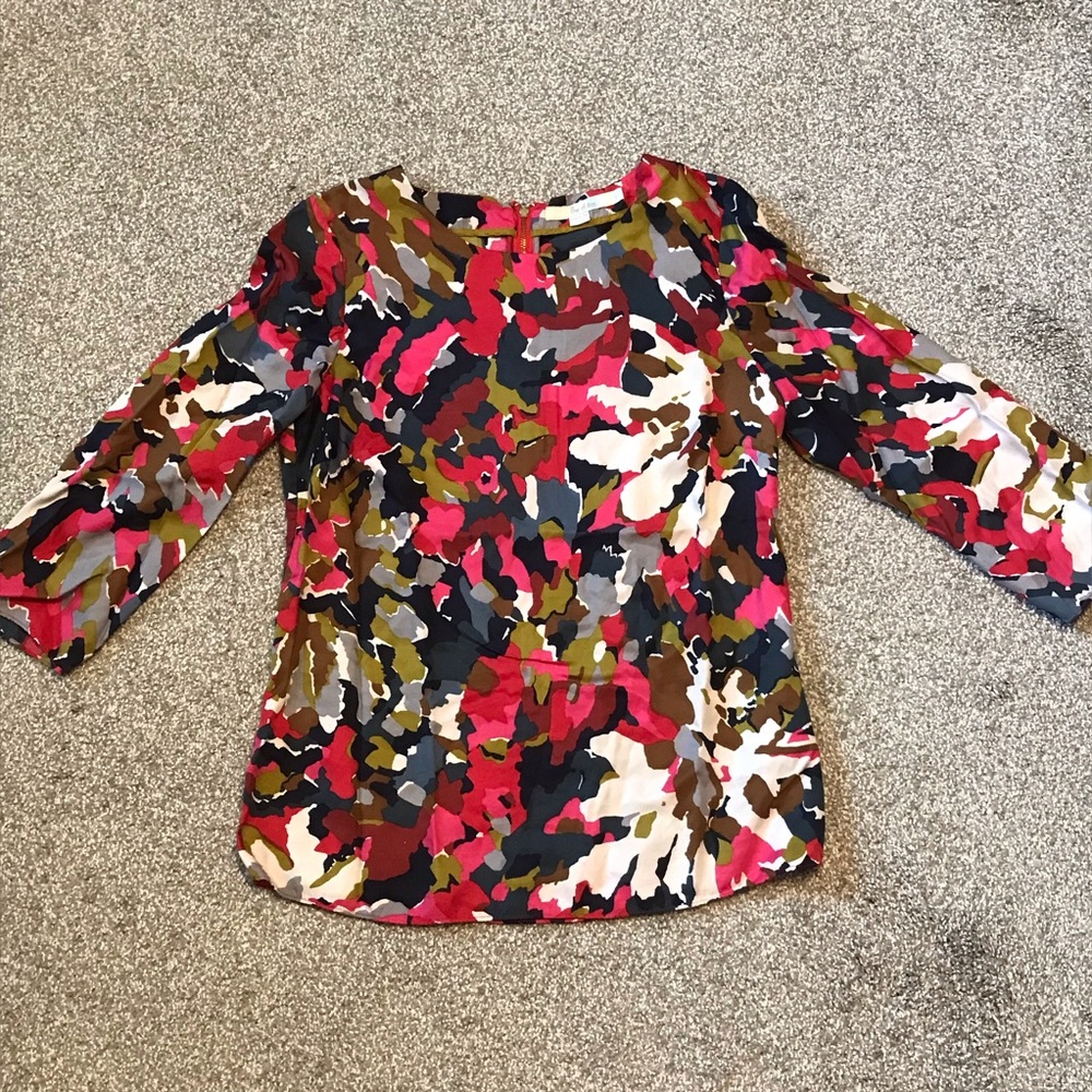 Boden Eliza Silk Top Size 4